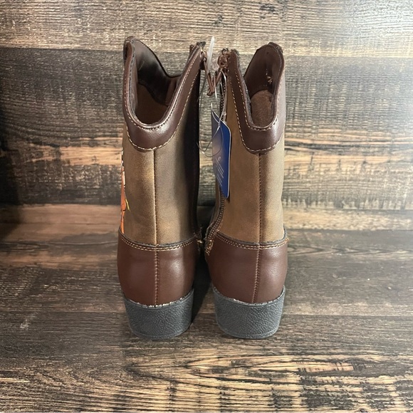 NWT Little Kid Toy Story Cowboy Boots Woody And Bullseye Size 10 - Picture 4 of 8